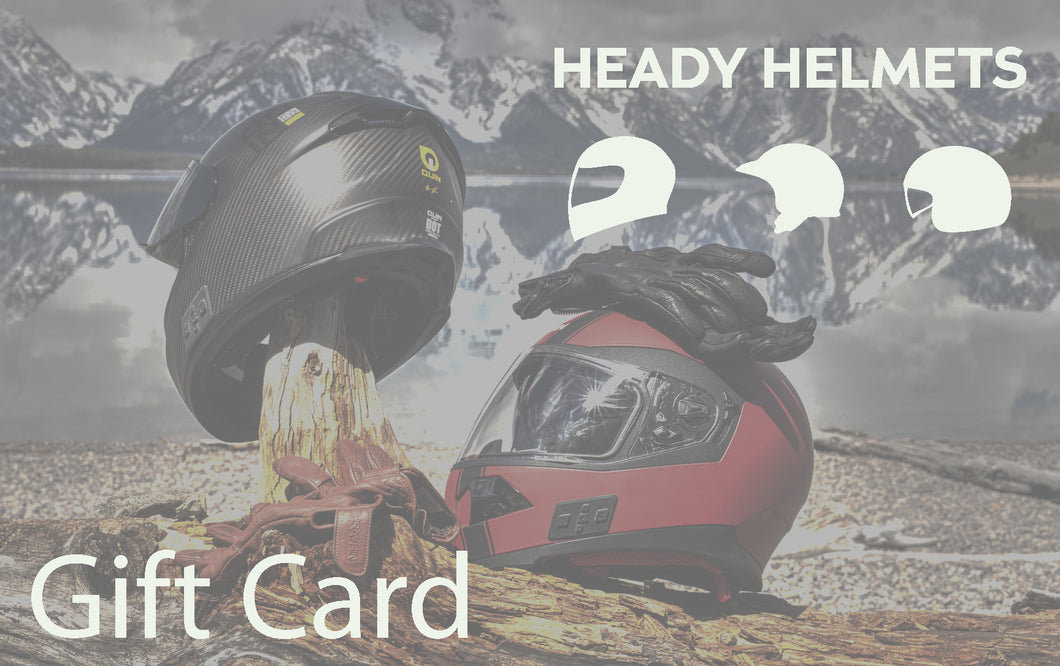 Heady Helmets Gift Cards